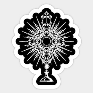 Monstrance Sticker